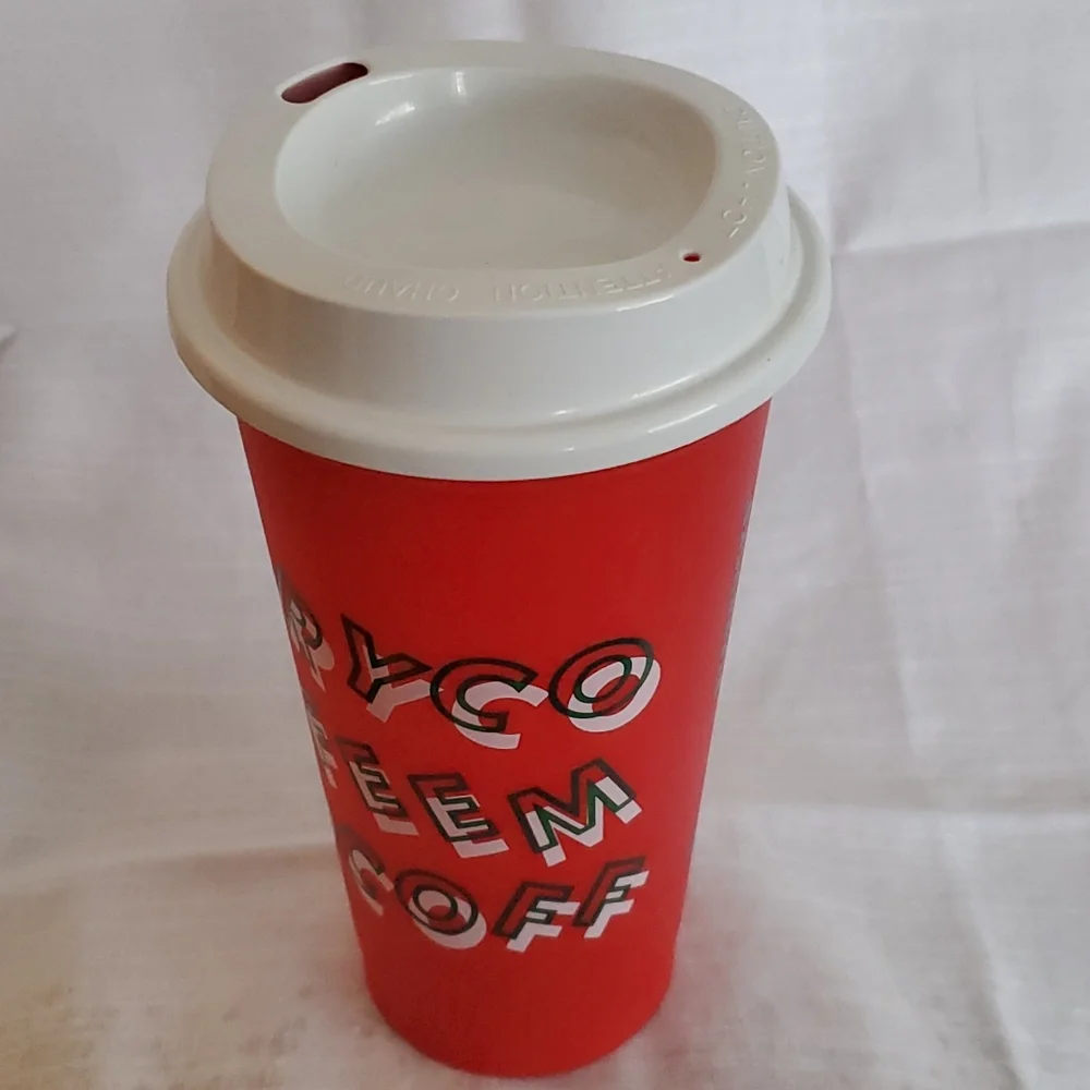 Starbucks Red 2019 Holiday Coffee Tea Tumbler 16oz